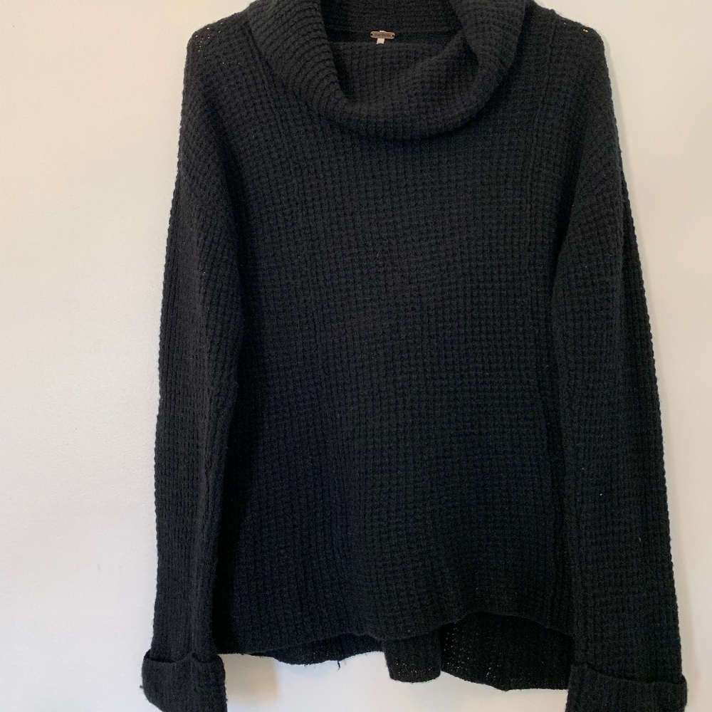 Free People Cowl Neck Sweater